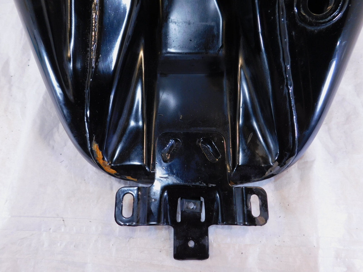 Harley Davidson Road Street & Electra Glide Black Fuel Gas Petrol Tank -Dented - C3 Cycle