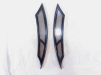 2009-2013 Harley Davidson Touring Street Glide Black Rear Fender Trim Strips - C3 Cycle