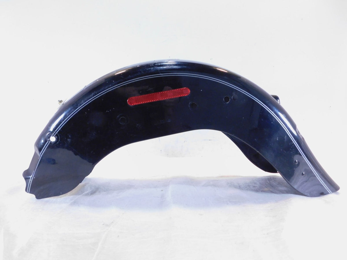 2010-2015 Harley Davidson FLSTN Softail Deluxe Black Rear Wheel Cover Fender - C3 Cycle