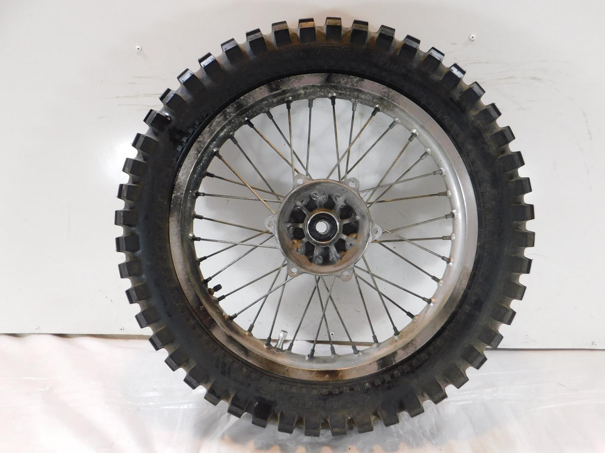 Kawasaki KLX250S KLX250 KLX300 Laced Rear Wheel Rim w/ Tire - 41025-0320-WA - C3 Cycle