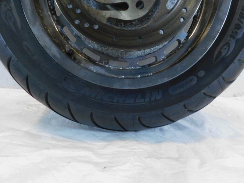 00-03 Harley Davidson Sportster 883 & 1200 Custom Chrome Solid Rear Wheel Rim