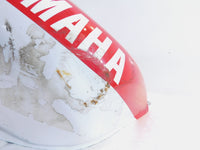 1999-2002 Yamaha YZFR6 YZF R6 Red White Gas Petrol Fuel Tank Reservoir - Dented - C3 Cycle