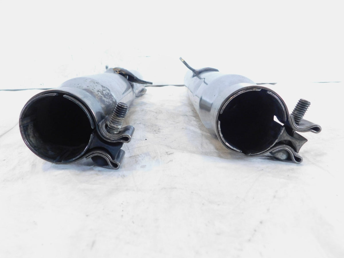 Harley Davidson Sportster 883 & 1200 Chrome Exhaust Header Pipe Mufflers - C3 Cycle