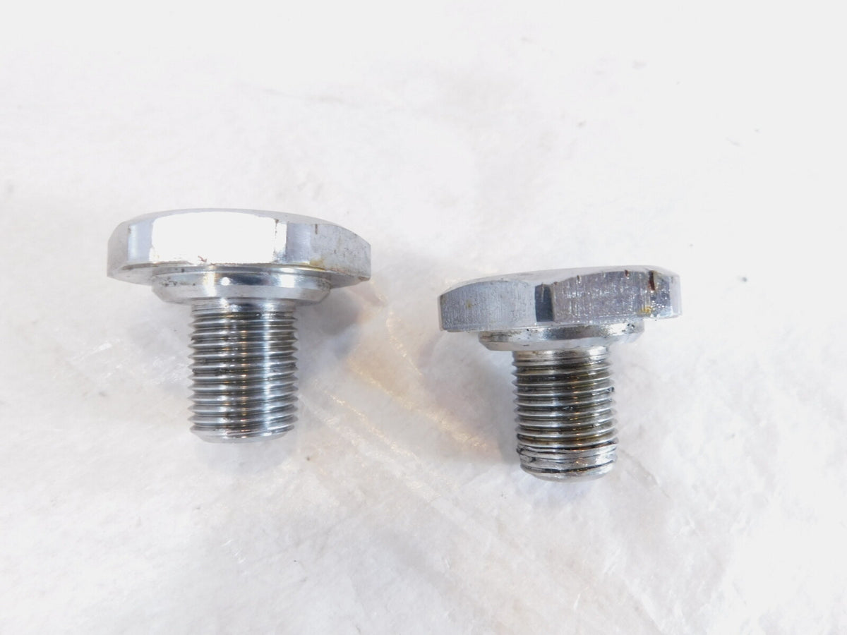 Two Harley Davidson Touring Dyna & Softail Wide Glide Front Fork Tube Plug Caps - C3 Cycle