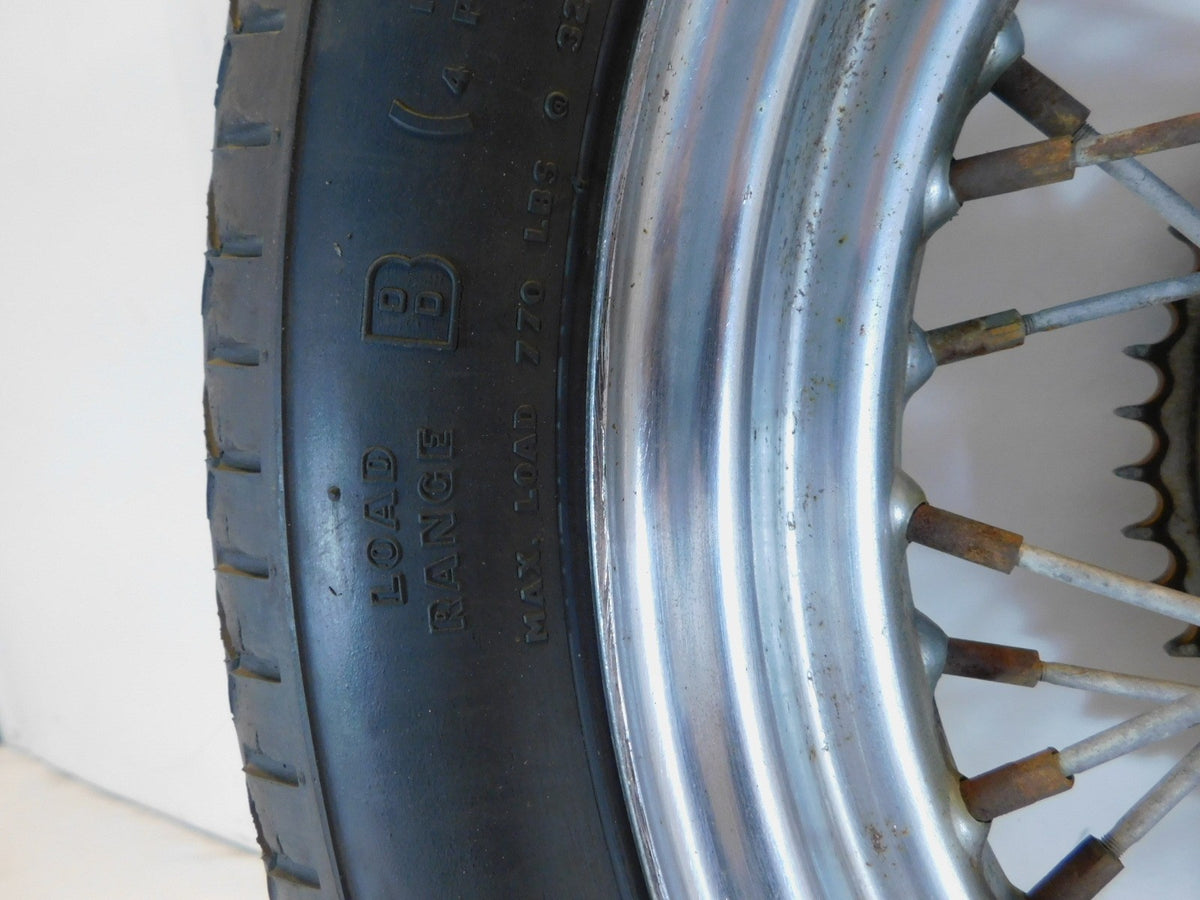 1970-1977 Harley Davidson Sportster 900 1000 16" Rear Wheel Rim Hub & Sprocket - C3 Cycle