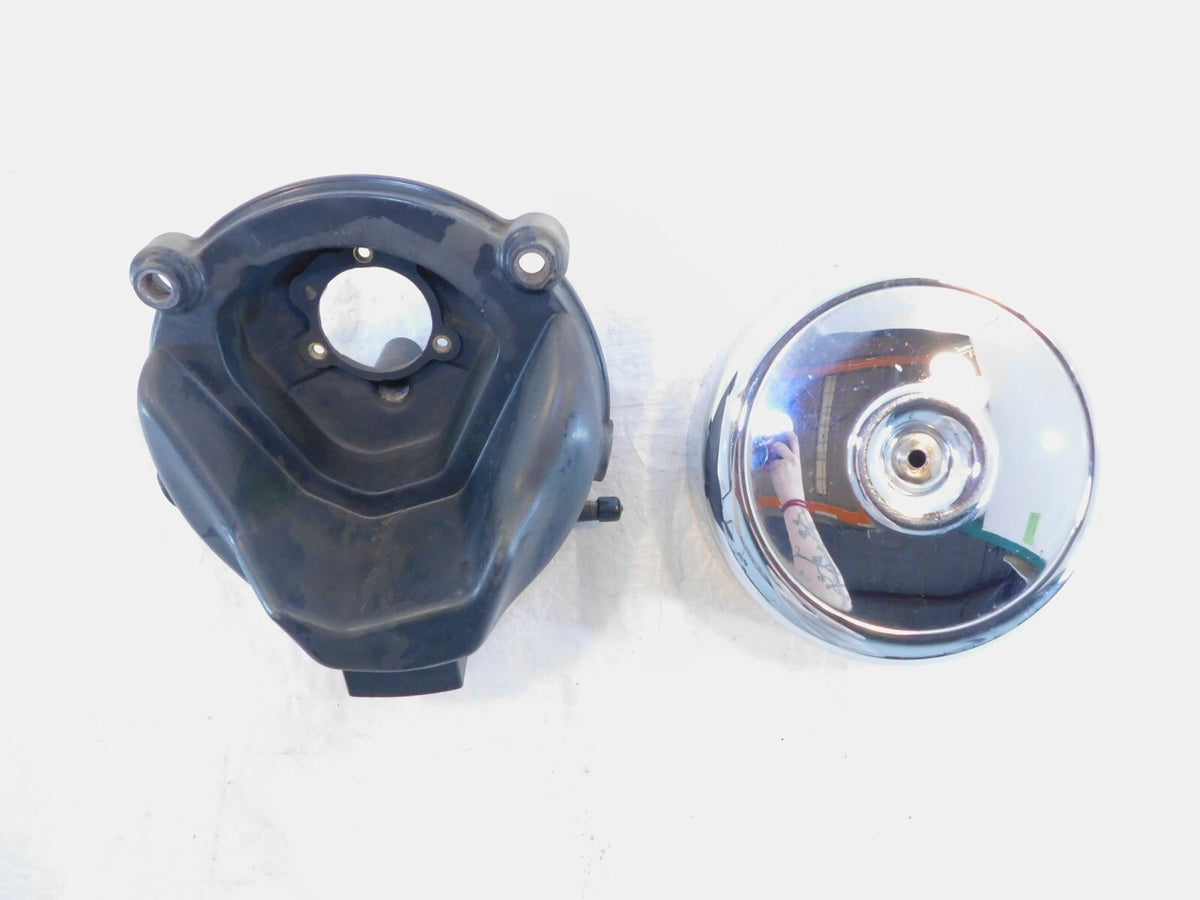 85-89 Harley Davidson Electra Glide FXR Softail Air Intake Cleaner Cover & Plate - C3 Cycle