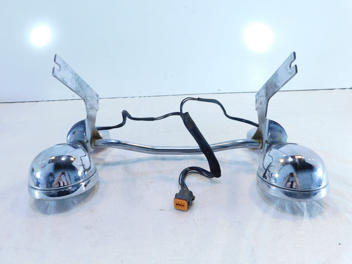 Harley Davidson Electra Glide Classic Ultra & Sport Auxiliary Fog Lights & Bar - C3 Cycle