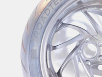 2011-2016 11-16 BMW K1600 GT K1600GT Ostra Gray Rear Wheel Rim & Tire - 6x17 - C3 Cycle