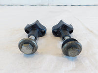 Harley Davidson Sportster 883 & 1200 & Dyna Black Handlebar Bar Riser Clamps - C3 Cycle
