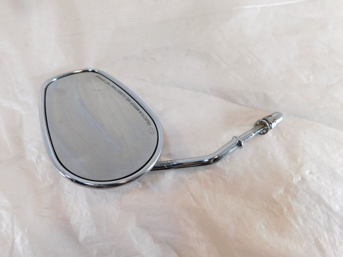 Harley Davidson Touring Softail Dyna & Sportster Right Chrome Rear View Mirror - C3 Cycle