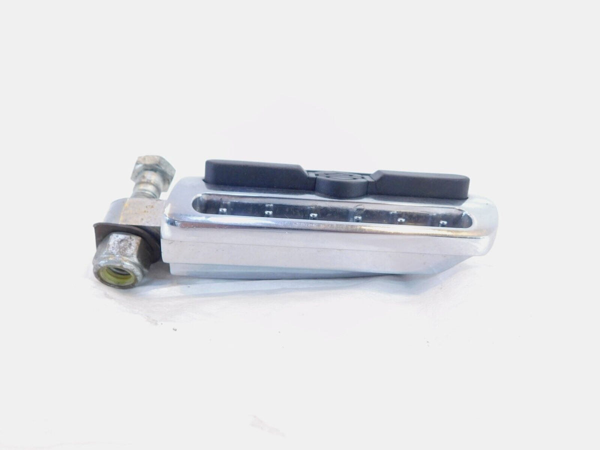 Harley Touring FXR Dyna Sportster & Softail Chrome & Rubber Footpeg Footrest
