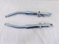 09-13 Harley Davidson Electra & Street Glide Chrome Front Fork Shocks - Bent - C3 Cycle