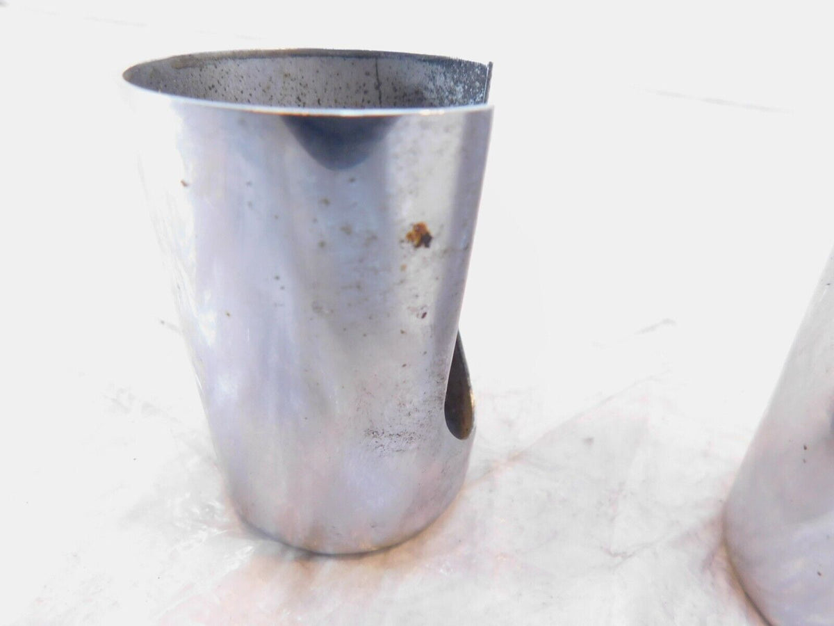 Harley Dyna Wide & Super Glide Low Rider Chrome Rear Shock Absorber Bolt Covers