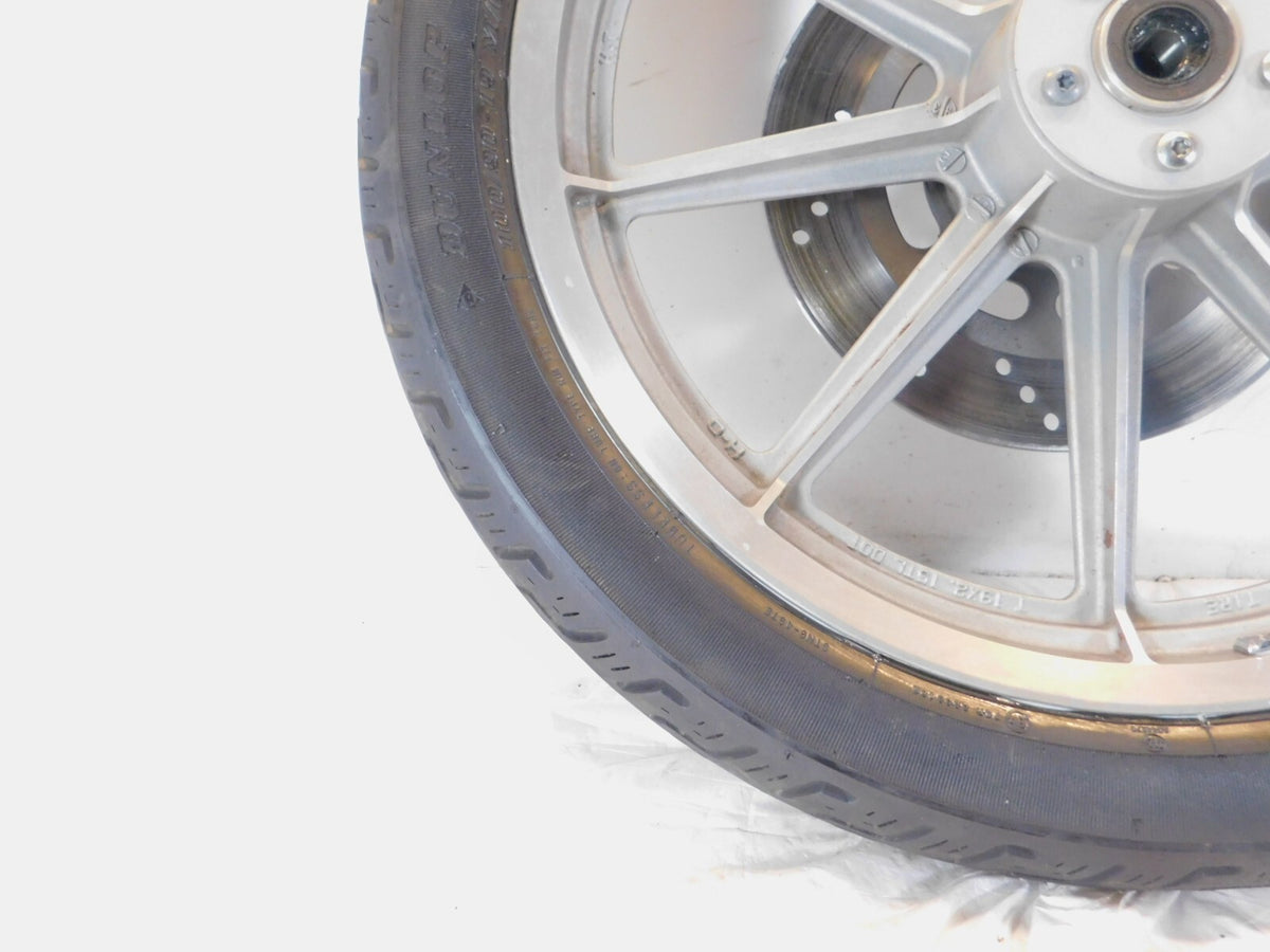 Harley Davidson Sportster 883 FXR Super Glide Dyna 19" Cast Front Tire Wheel Rim - C3 Cycle