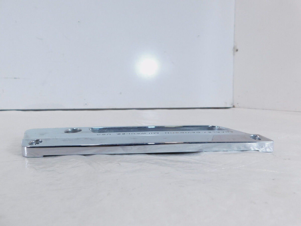 Harley Touring Road King Electra Street Glide Chrome Left Saddlebag Latch Cover - C3 Cycle