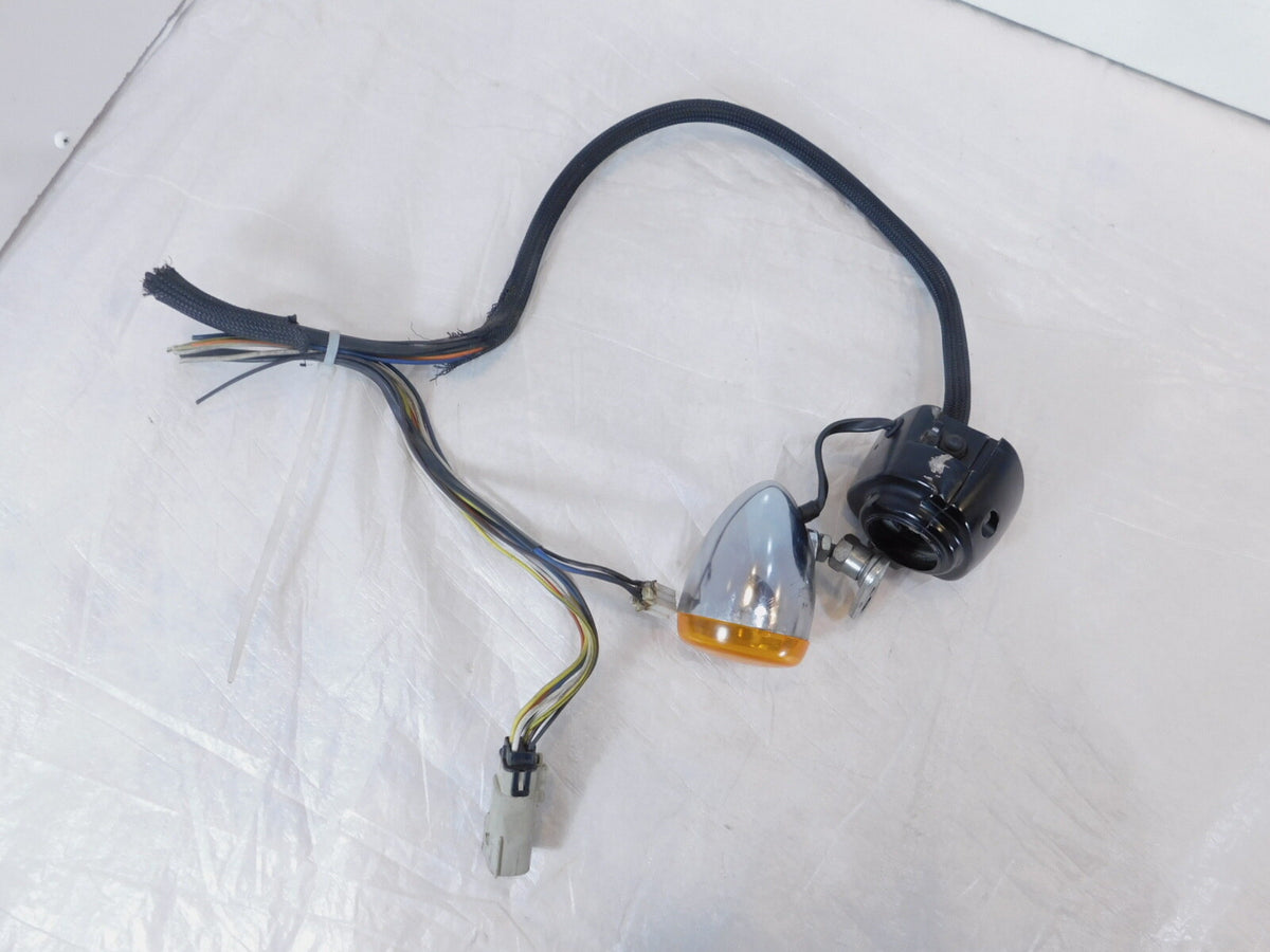 Harley Davidson Softail Dyna Sportster Left Handlebar Horn Turn Signal Switches - C3 Cycle