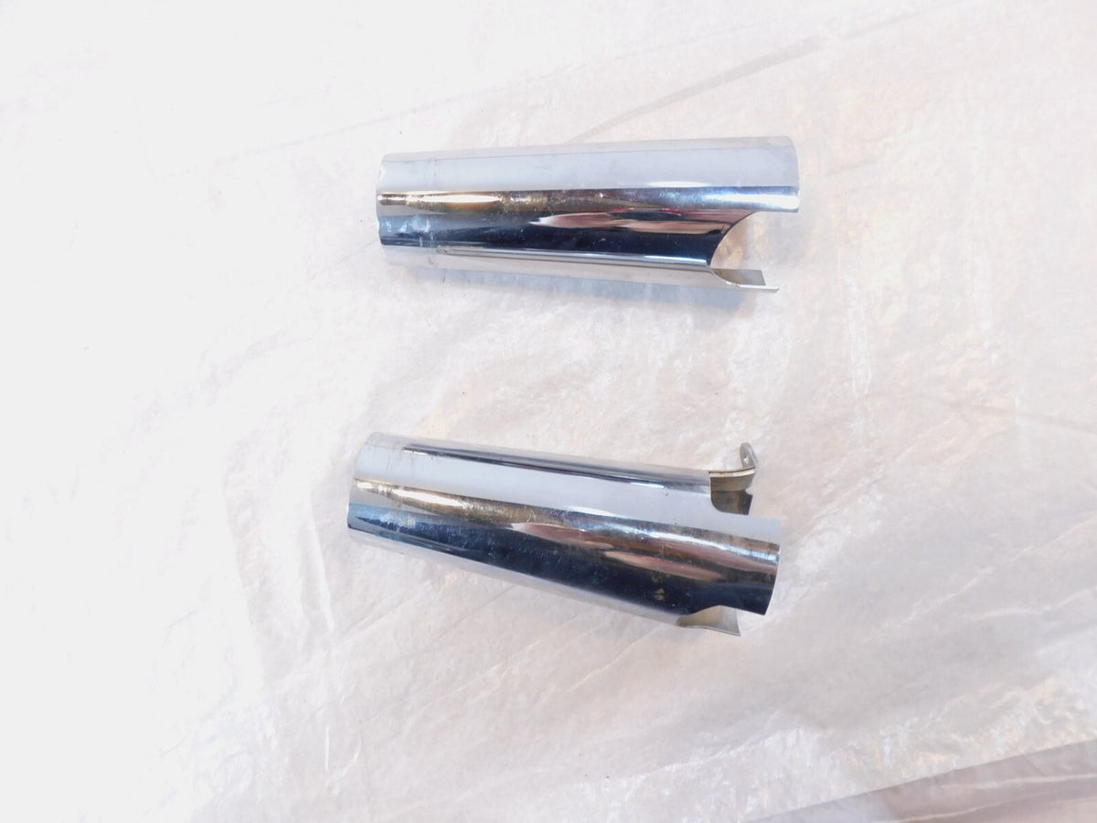 Kawasaki Vulcan 800 1500 Classic VN1500 VN800 Upper Front Fork Tube Tin Covers - C3 Cycle