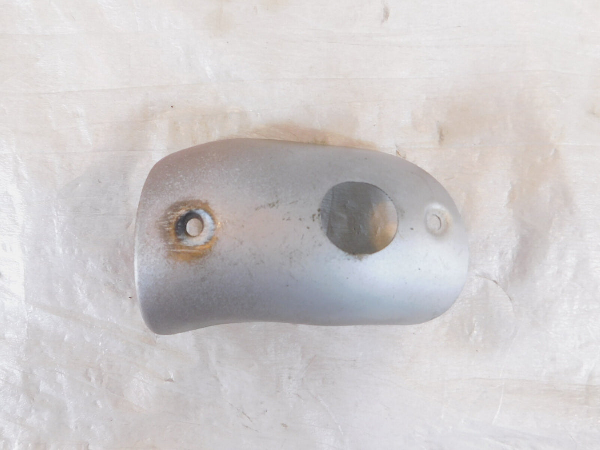 06-09 Aprilia Tuono 1000 RSV1000 Silver Rear Exhaust Silencer Muffler Protection - C3 Cycle