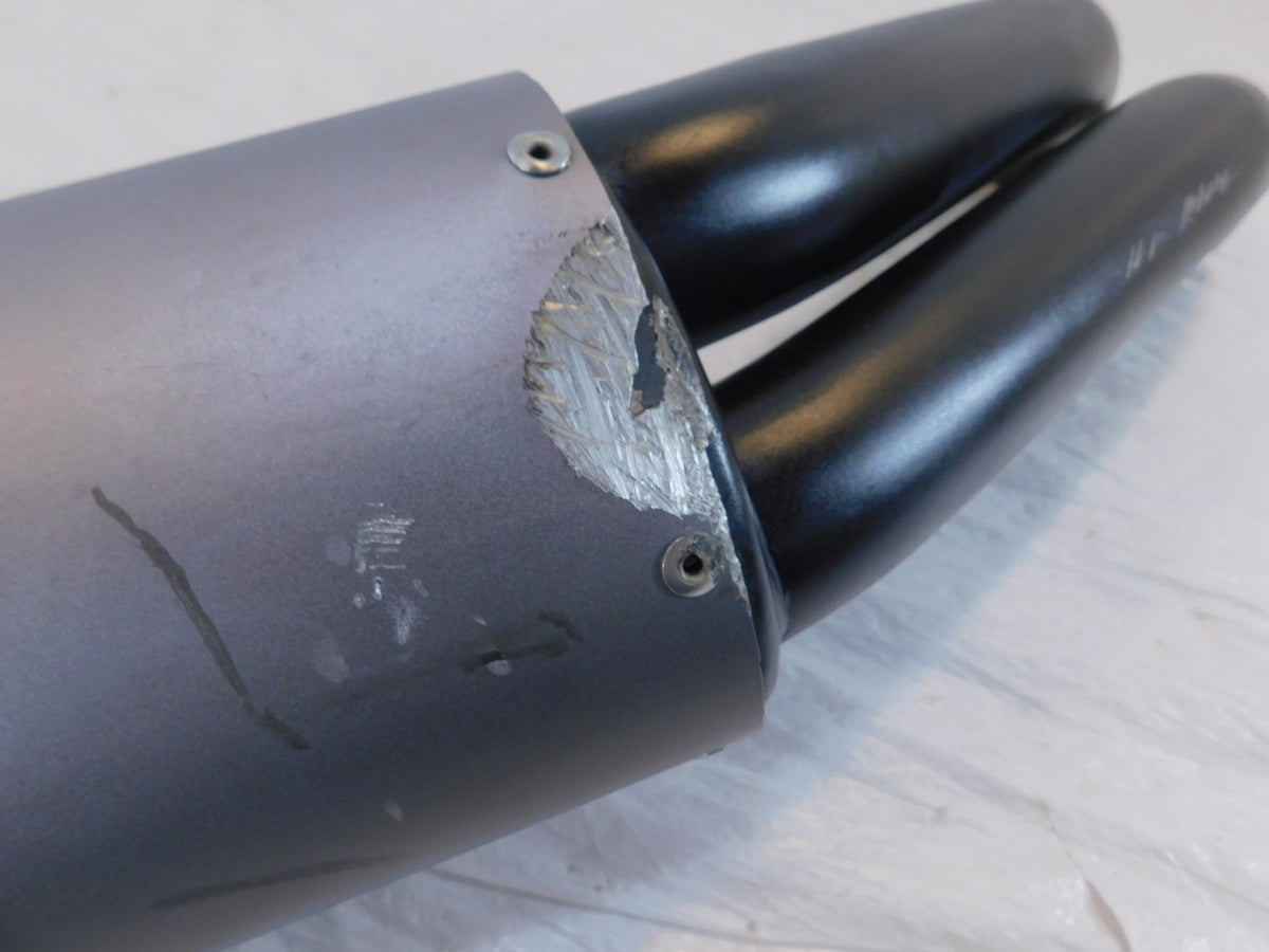 14-25 Erik Buell EBR 1190SX 1190RX & Hammerhead Upper Exhaust Pipe Muffler - C3 Cycle