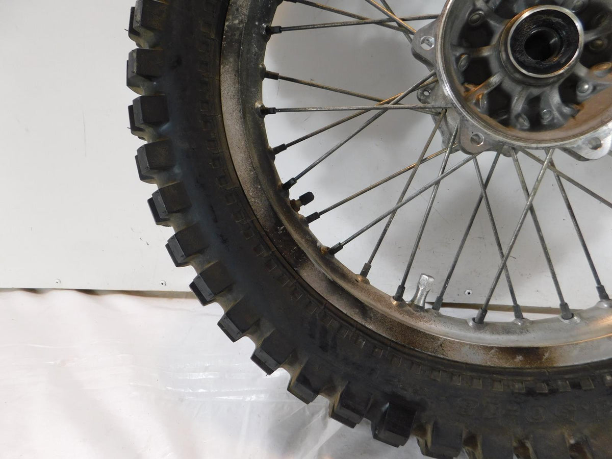 Kawasaki KLX250S KLX250 KLX300 Laced Rear Wheel Rim w/ Tire - 41025-0320-WA - C3 Cycle
