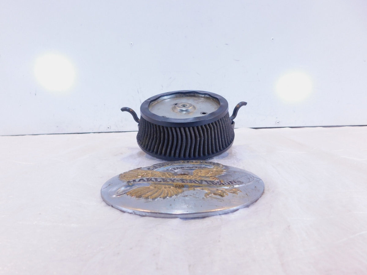 Harley Davidson Dyna & Softail Live to Ride Eagle Air Intake Filter Cleaner - C3 Cycle