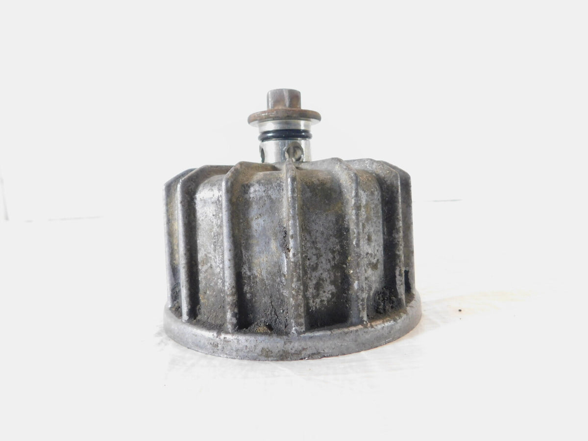 1978-1979 Honda CX500 CX 500 Silver Engine Oil Filter Housing Holder Cover Case - C3 Cycle