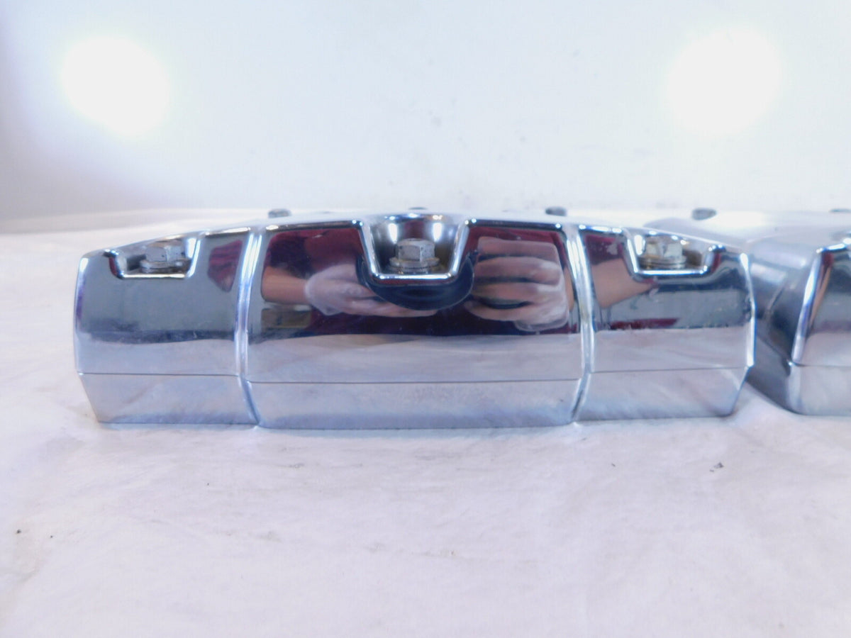 Harley Davidson Touring Dyna & Softail Chrome Cylinder Head Rocker Boxes - C3 Cycle