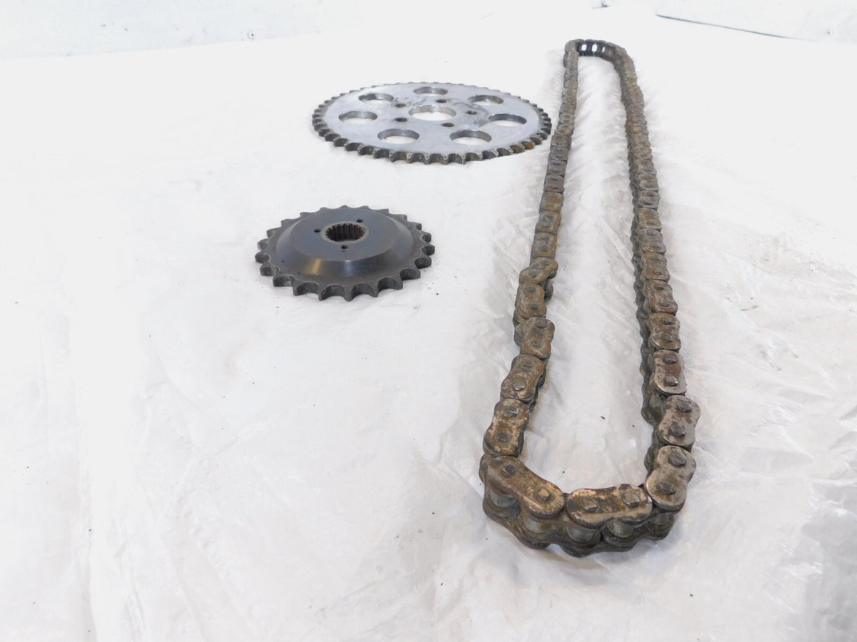 Set Harley Davidson Sportster 883 1000 1100 & 1200 Chain Drive Gear Sprockets - C3 Cycle