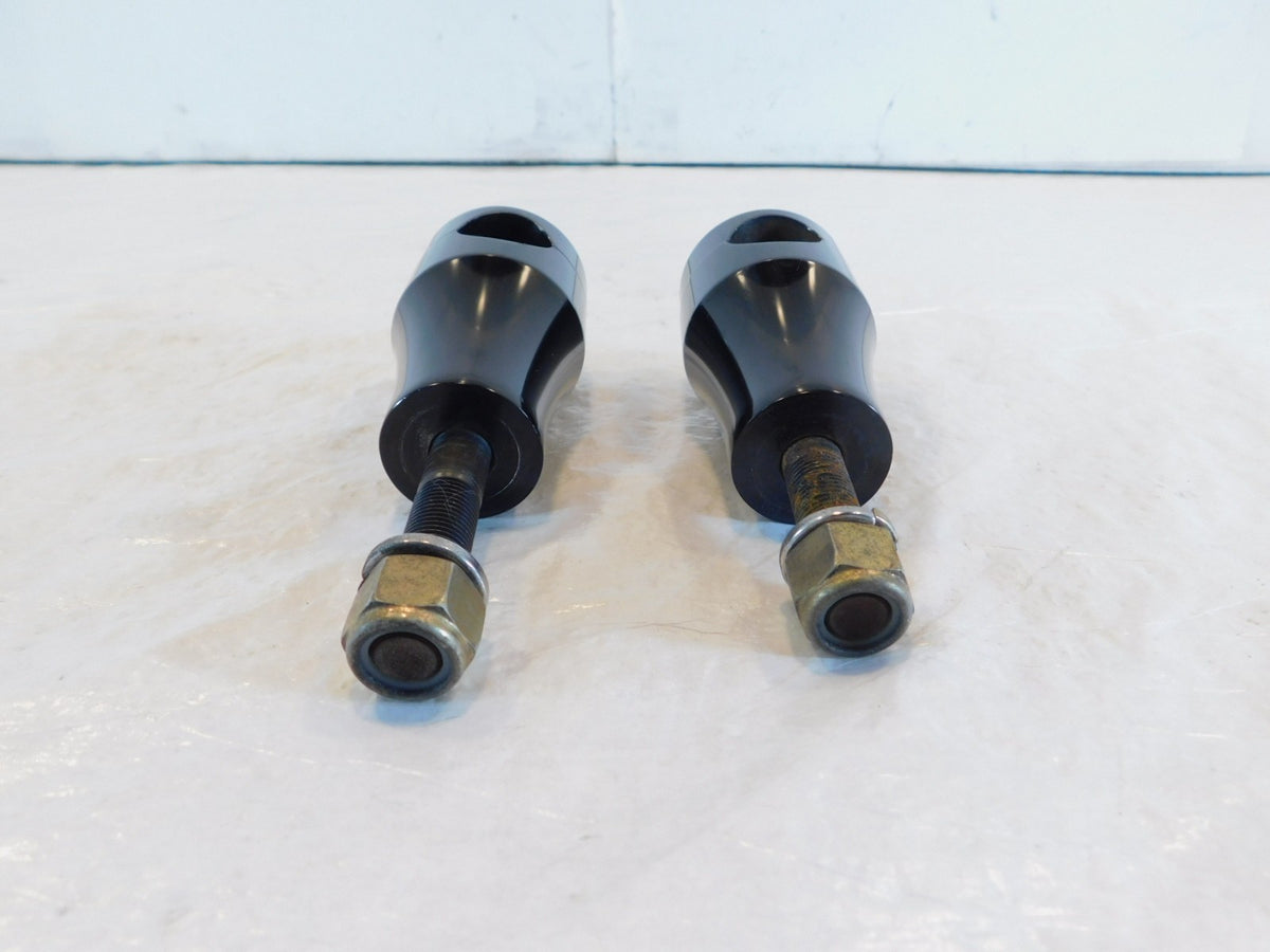 1999-2009 Harley Davidson Softail Night Train Black Handlebar Bracket Risers - C3 Cycle