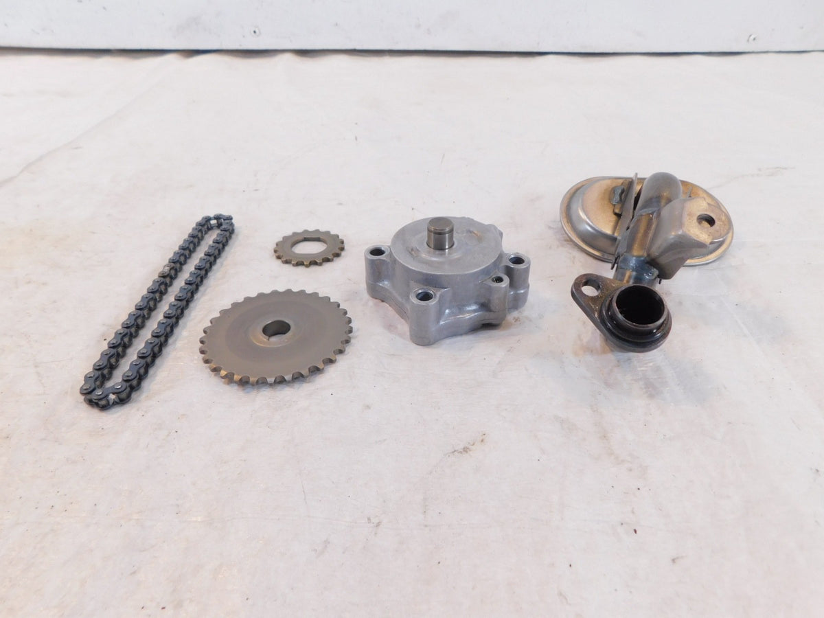 86-87 Honda Rebel 450 CMX450 CMX450C Engine Motor Oil Pump w/ Chain & Drive Gear