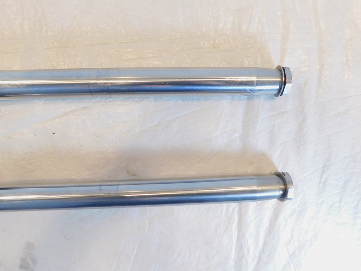 1973 Harley Davidson Sportster 900 & 1000 Chrome Front Fork Leg Shocks - C3 Cycle