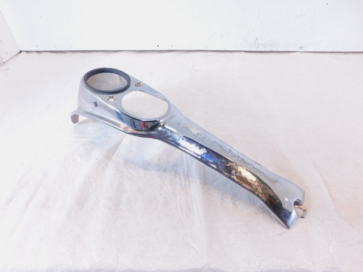 2005-2011 Harley Davidson Dyna FXDL Low Rider Chrome Fuel Gas Tank Dash Panel - C3 Cycle