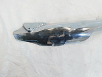 1997-2009 BMW K1200LT 1200 LT Chrome Exhaust Header Cover Heat Shield - Damage - C3 Cycle