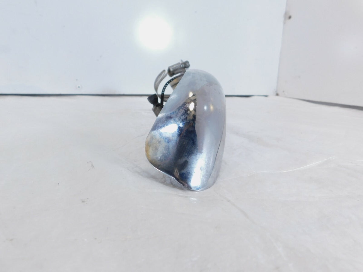 1981-1983 Harley Electra Glide Shovelhead Rear Exhaust Header Pipe Cover Shield - C3 Cycle