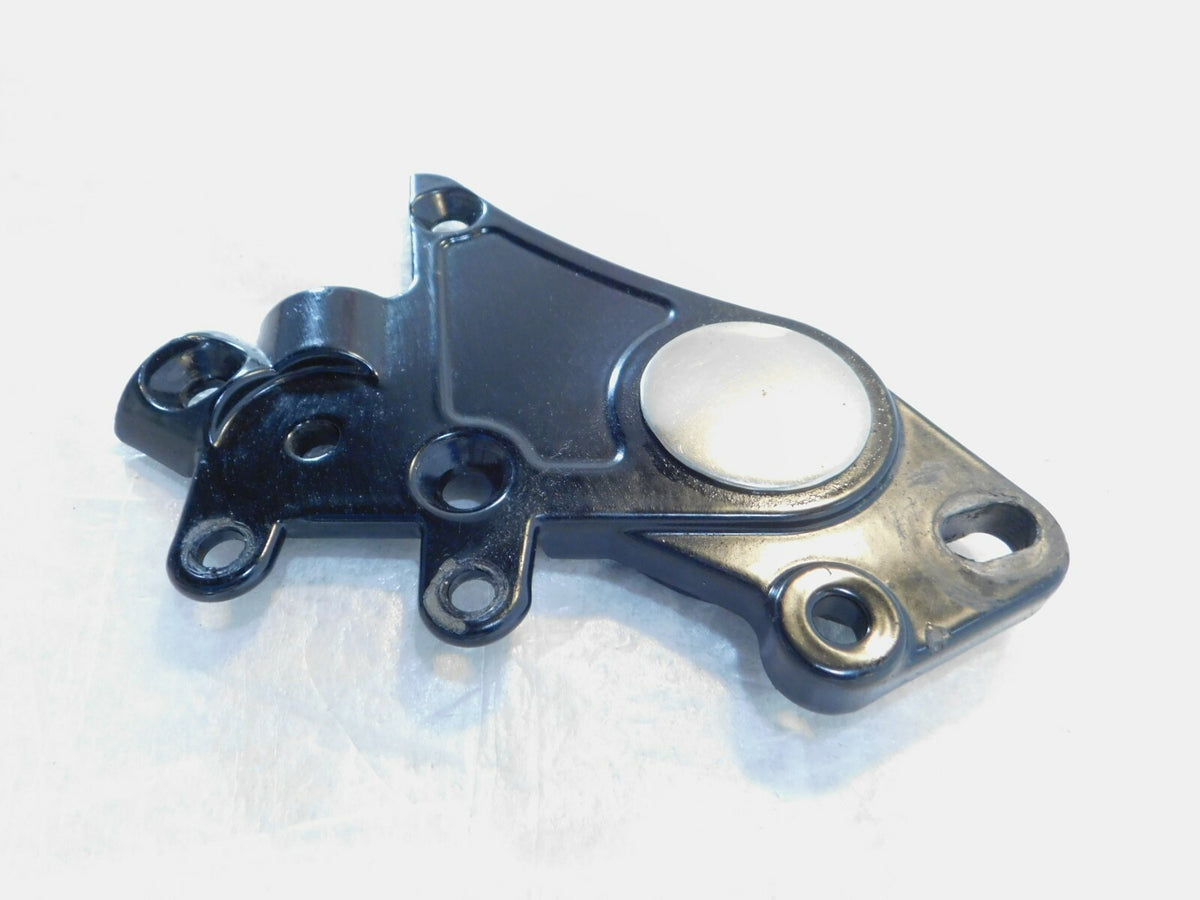 99-02 Buell X1 Lightning Black Rear Right Footpeg Footrest Side Plate Bracket - C3 Cycle