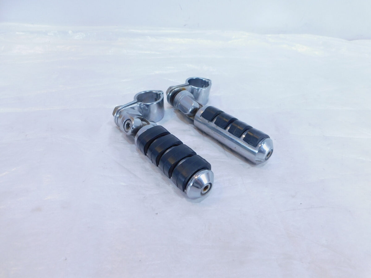 Harley Davidson Electra Glide & Road King Chrome Highway Peg Footrest Footpegs - C3 Cycle