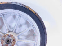 BENT Harley Sportster 883 & FXR Super Glide Dyna 19" Silver Cast Front Wheel Rim - C3 Cycle