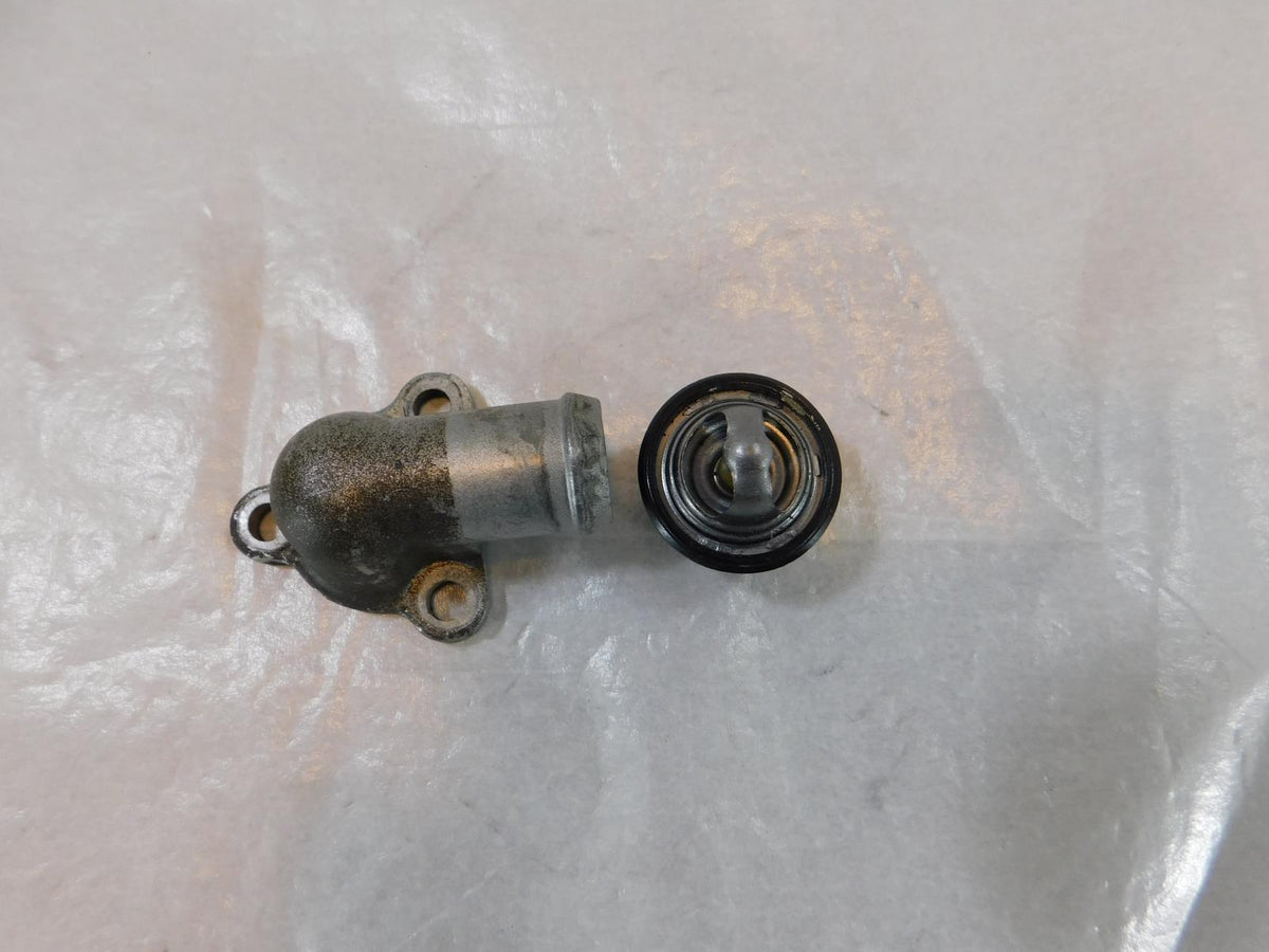 Kawasaki KLR650 KL650 KLR250 Mohave 250 Water Coolant Thermostat & Housing Cover - C3 Cycle