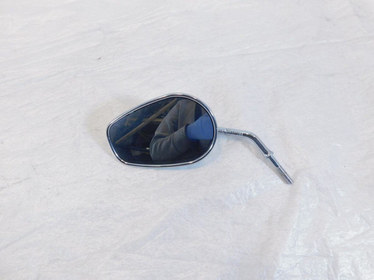 Harley Davidson FXR & Softail & Dyna & Sportster Left Chrome Rear View Mirror - C3 Cycle