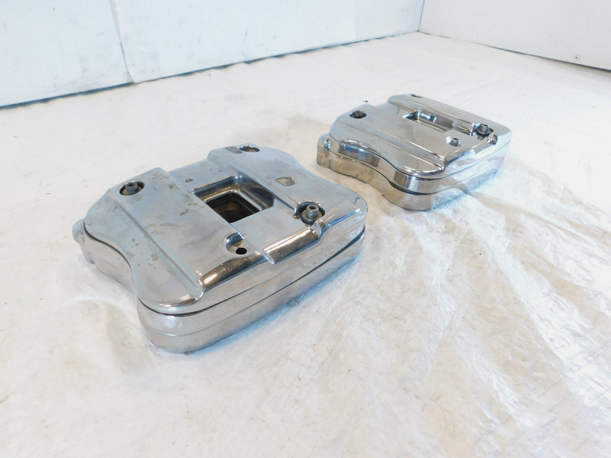 Harley Sportster 883 & 1200 Rear & Front Cylinder Head Cover Rocker Boxes & Arms - C3 Cycle