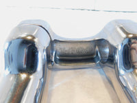 2005-2012 Harley Davidson Softail FLSTN Deluxe Chrome Handlebar Riser Brackets - C3 Cycle