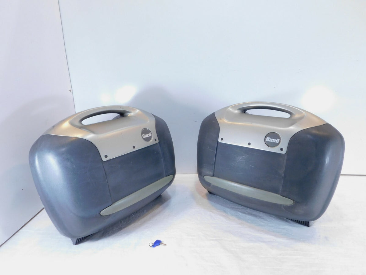 2006-2010 Buell XB XB12 XB12X Ulysses Left & Right Side Saddlebag Luggage Boxes - C3 Cycle