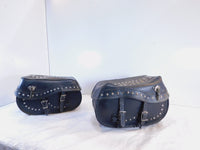 2005-09 Yamaha V-Star XVS1100 Midnight Custom Rear Left/Right Luggage Saddlebags - C3 Cycle