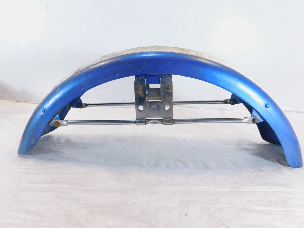 1992 & 1993 Kawasaki Vulcan 88 1500A Blue Front Wheel Fender Mudguard Cover - C3 Cycle