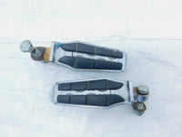 Harley Davidson Touring FXR Dyna Sportster & Softail Chrome Footpegs Footrests - C3 Cycle
