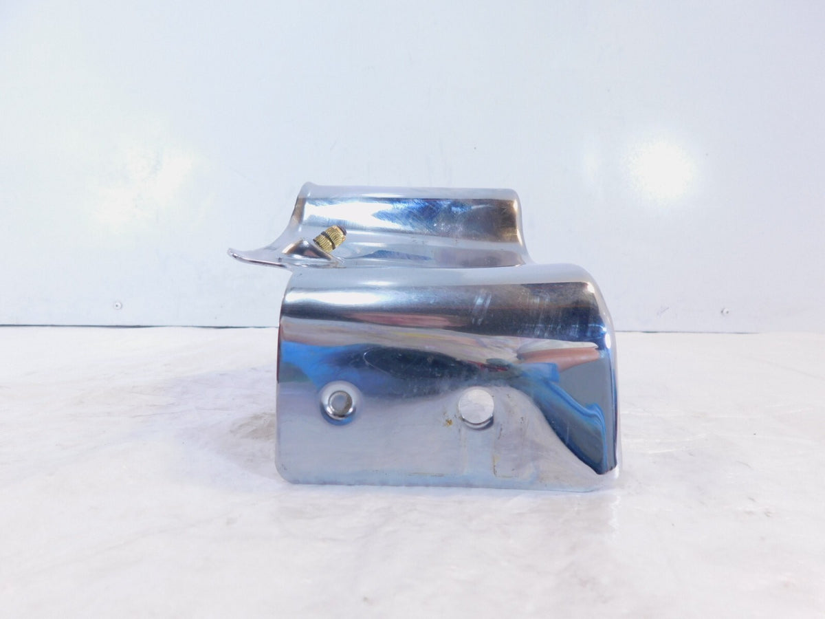 Harley Electra Glide Classic Chrome Front Fairing Fork Tree Cover Trim Skirt - C3 Cycle