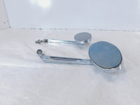 Harley Dyna Sportster Softail FXR Sportster Front Chrome Rear View Mirror - Set - C3 Cycle