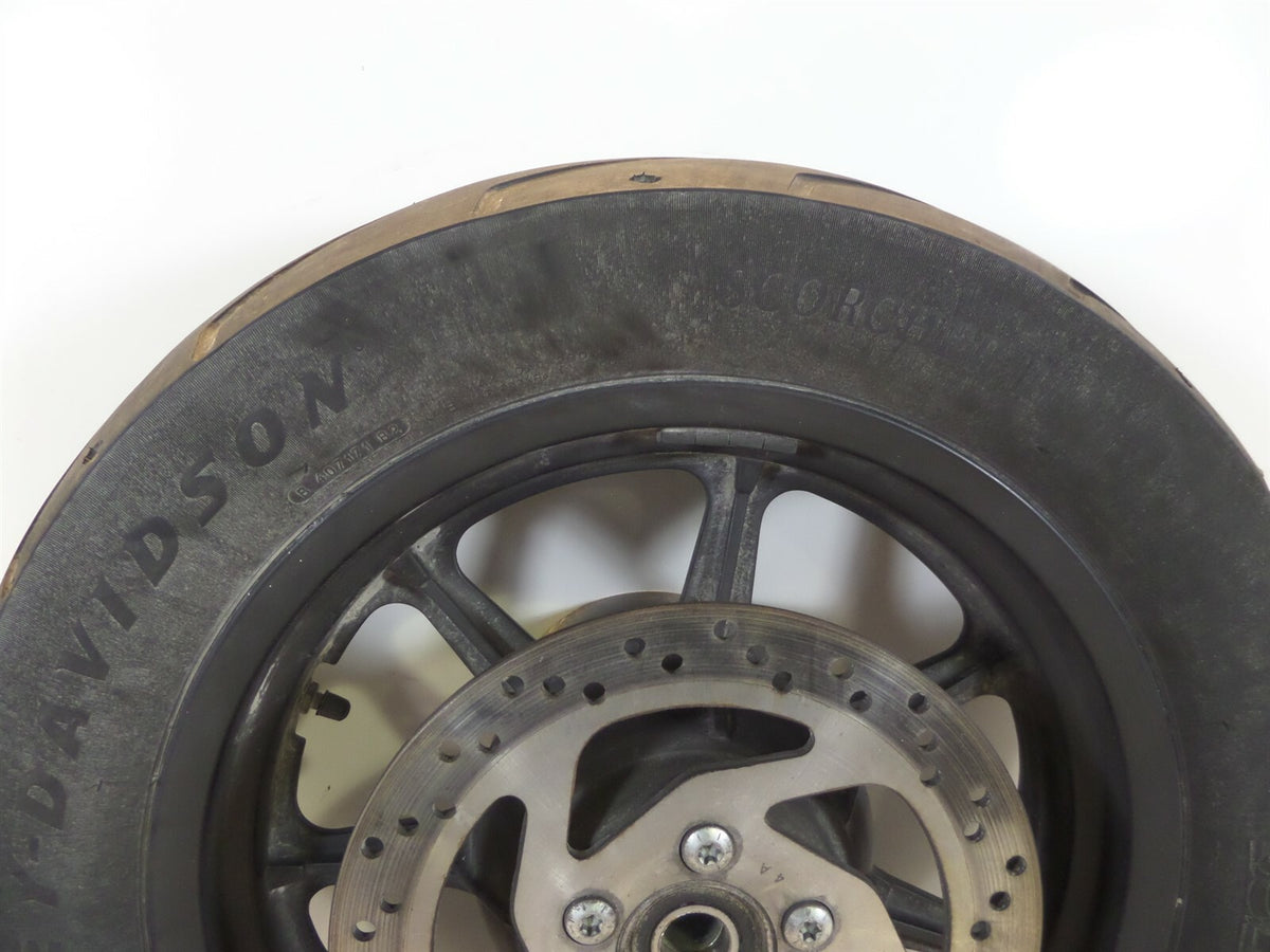 2015-2018 Harley Davidson Street XG500 500 Black Rear Wheel Rim Tire - C3 Cycle