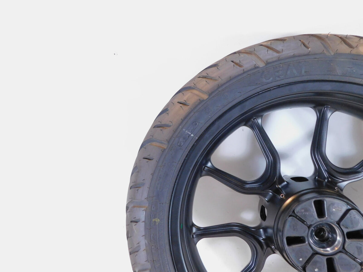 Royal Enfield Meteor 350 Stellar Euro 5 Black Rear Wheel Rim & Tire 17" x 3.5" - C3 Cycle