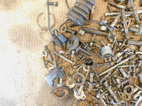 1989 89 Harley Touring Electra Glide Classic FLHTC Nut & Bolts Parts Box Lot - C3 Cycle